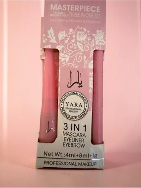 Masterpiece 3-in-1 Mascara, Eyeliner & Eyebrow Set — Pink